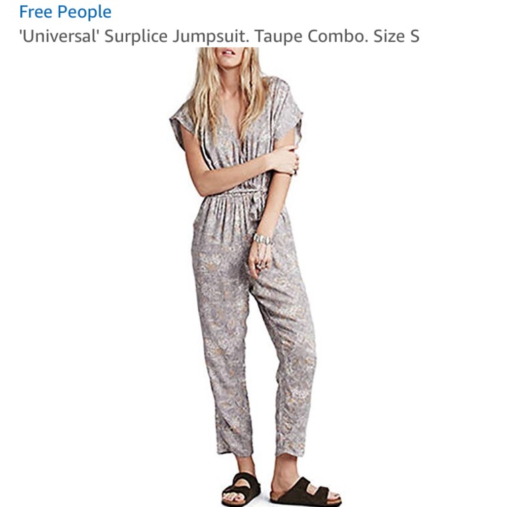 Free people | Universal Surplice Jumpsuit